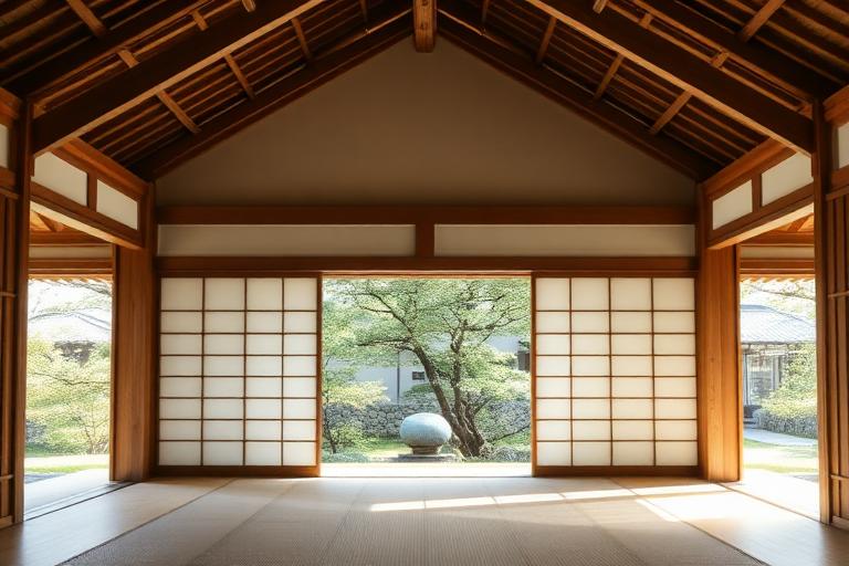 A quiet timber interior with natural light